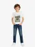 Jacob Cohen Junior Jongens T-shirt Golf Wit Multi
