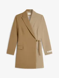 Josh V Dames Jurk Fayollah Khaki Light Camel