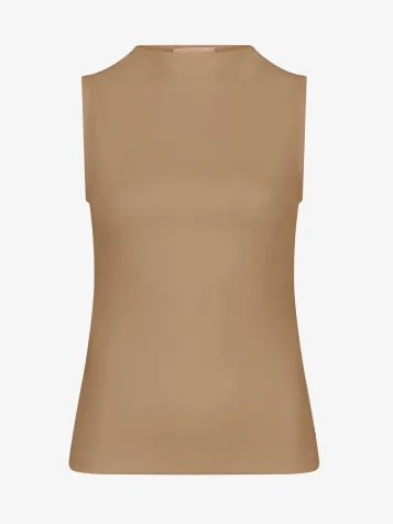Dames Top Bibi Light Khaki