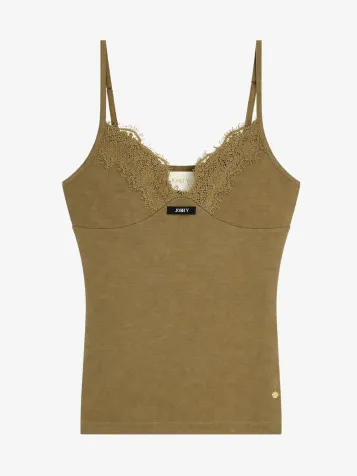 Dames Top River Light Khaki
