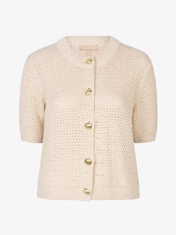 Dames Vest Ylia Ecru