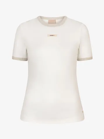 Dames T-shirt Cody Off White