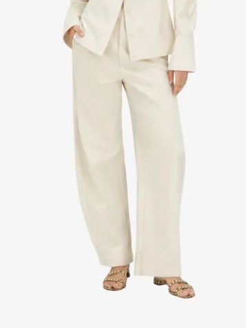 Dames Broek Balloon Kian Ecru