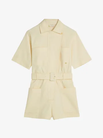 Dames Playsuit Vivee Butter Geel