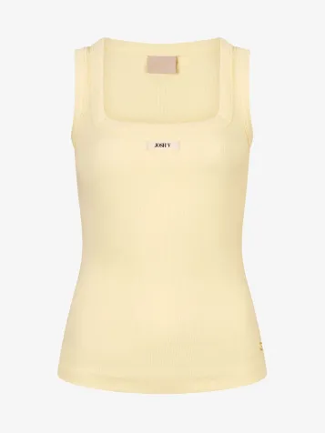 Dames Top Dieda Butter Geel