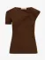 Josh V Dames Top Vina Bruin