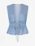 Josh V Dames Top Sea Mid Blauw Denim