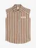 Josh V Dames Blouse Suusa Mocha Brown Stripe