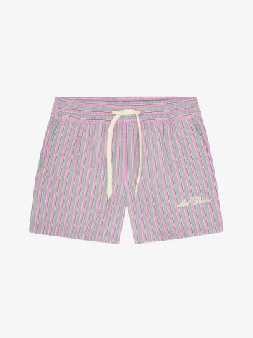 Jongens Zwembroek Stan Stripe Crocus Roze