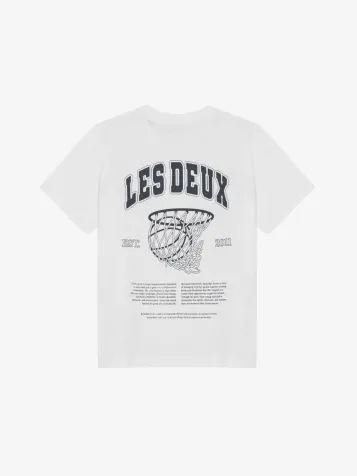 Jongens T-shirt Hoop Wit