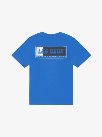 Jongens T-shirt Sport Logo Palace Blauw