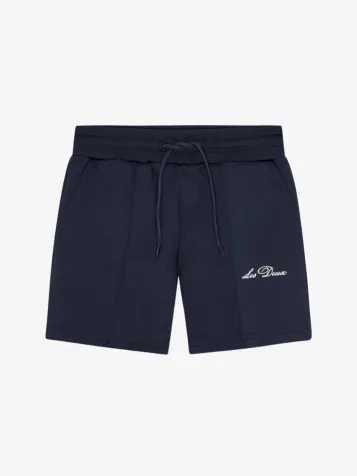 Jongens Short Sweat Globe Dark Navy Blauw
