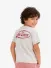 Les Deux Kids Jongens T-shirt Contrast Snow Melange