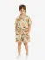 Les Deux Kids Jongens Short Palm Raw Sienna Orange