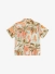 Les Deux Kids Jongens Blouse Palm Kids Raw Sienna Oranje
