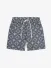 Les Deux Kids Jongens Short Harry Arabesque Blauw Fog