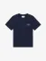 Les Deux Kids Jongens T-shirt Globe Dark Navy Blauw