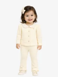 Le Chic Meisjes Set Legging Vest Dabsy Ayala Meringue Mood