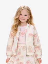 Le Chic Meisjes Bomber Avoila Off White Bouquet