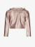Le Chic Meisjes Jacket Arlette Fake Leather Pink Symphony