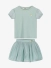 Le Chic Meisjes Set Rok T-shirt Twilly Naly Azure Waters