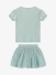 Le Chic Meisjes Set Rok T-shirt Twilly Naly Azure Waters