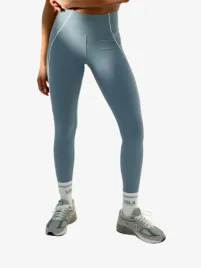 The Lola Club Dames Legging Alma Denim Blauw