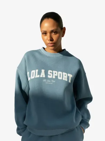 Dames Sweater Jayla Denim Blauw