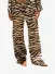 The Lola Club Dames Broek Amara Zebra Zwart