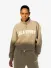 The Lola Club Dames Sweater Jayla Half Zip Sand