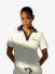 The Lola Club Dames Polo Top Teddy Badstof Crispy Wit