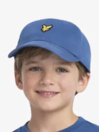 Lyle & Scott Junior Jongens Pet Baseball Cap Dark Cornflower Blauw