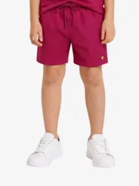 Lyle & Scott Junior Jongens Zwembroek Plain Cranberry Rood