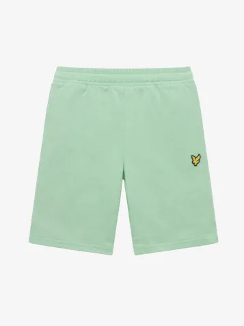 Jongens Short Sweat Turquoise Shadow Groen