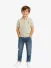 Lyle & Scott Junior Jongens Polo Knitted Wheat Beige