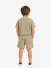 Lyle & Scott Junior Jongens Short Wafel Dark Sand