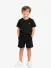 Lyle & Scott Junior Jongens Short Wafel Zwart