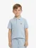 Lyle & Scott Junior Jongens Polo Plain Opal Blauw