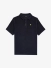 Lyle & Scott Junior Jongens Polo Towelling Badstof Dark Navy Blauw