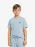 Lyle & Scott Junior Jongens T-shirt Plain Opal Blue Blauw