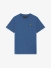 Lyle & Scott Junior Jongens T-shirt Plain Dark Cornflower Blauw