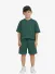 Lyle & Scott Junior Jongens T-shirt Heavy Weight Relaxed Everglade Groen