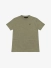 Lyle & Scott Junior Jongens T-shirt Heavy Weight Relaxed Khaki Ash Groen