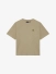 Lyle & Scott Junior Jongens T-shirt Wafel Dark Sand