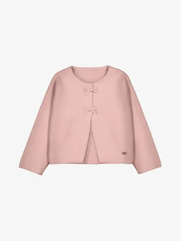 Meisjes Vest Peony Strik