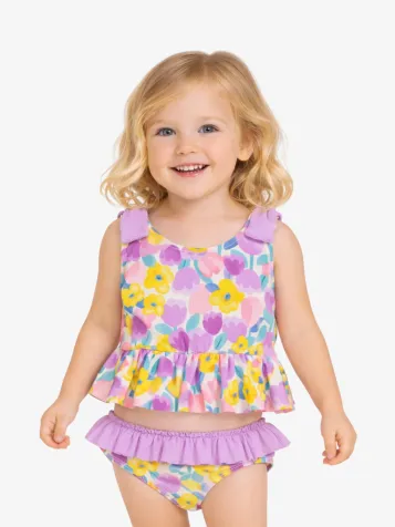 Meisjes Bikini Lilac Flower