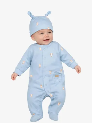 Jongens Boxpakje Muts Sky