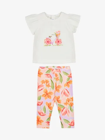 Meisjes Set Legging Blossom