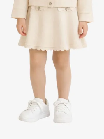 Meisjes Rok Chickpea Knit