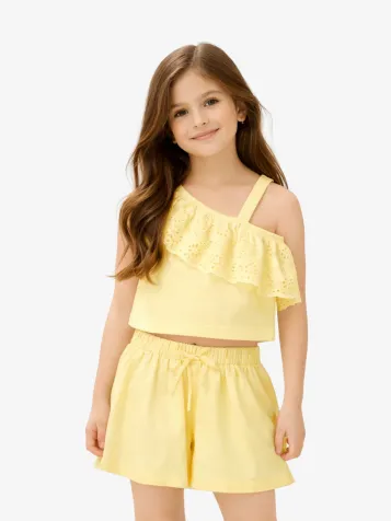 Meisjes Set Vanilla Geel